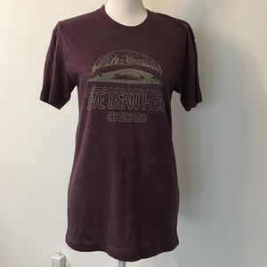 EUC Strange Cargo "I've Bean Here" Chicago Tee